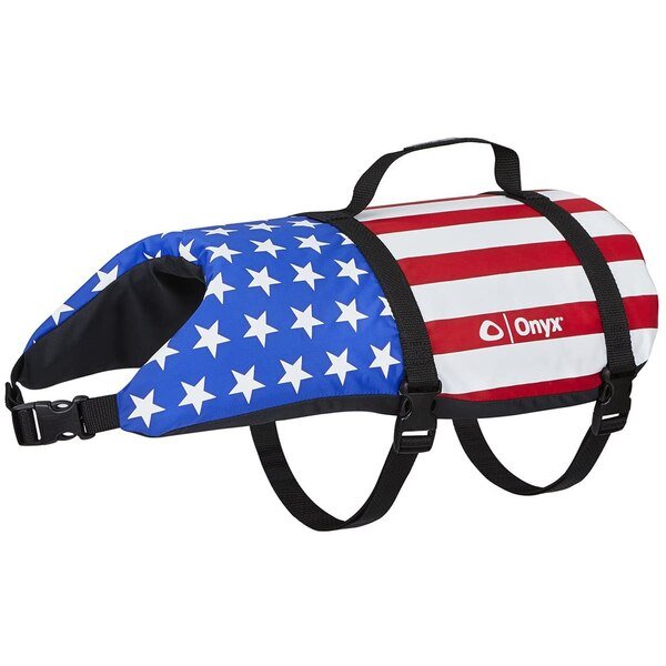 Full Throttle 157000-999-050-19 Nylon Pet Vest - XL (Over 80 lbs.), Stars & Stripes, Full Throttle, Mfr#: 157000-999-050-19